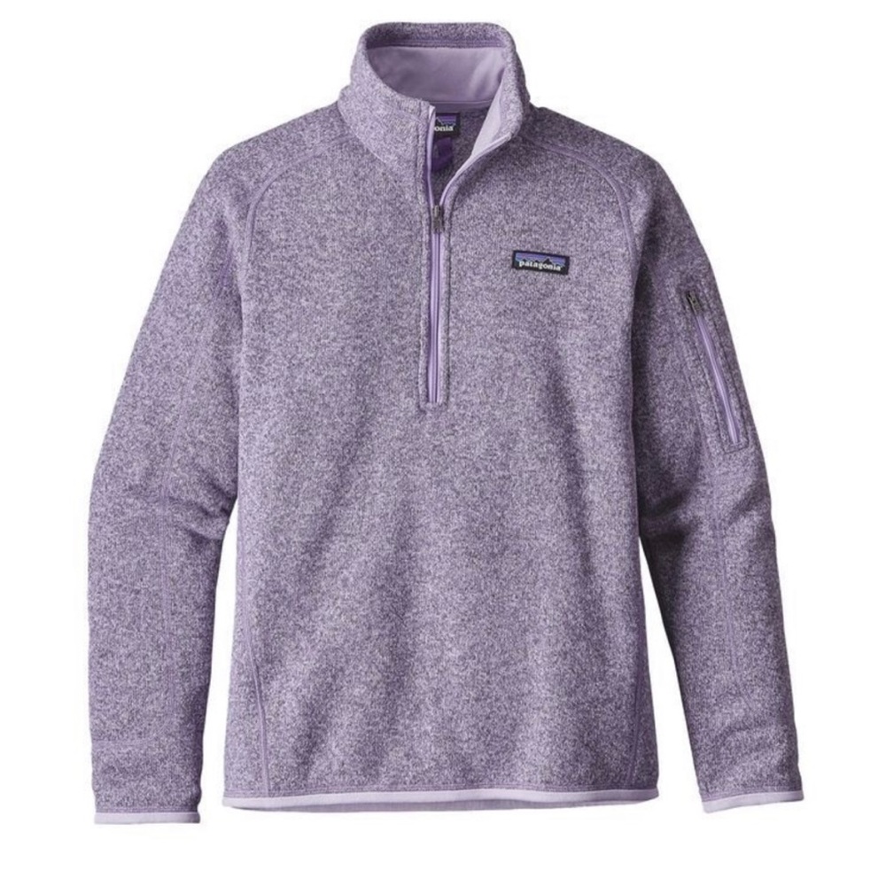 Lavender Heather Patagonia Quarter Zip